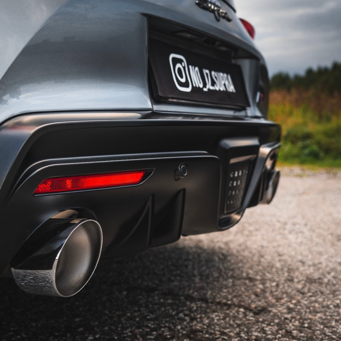 Rear Diffuser Fins for GR Supra (A90/91)