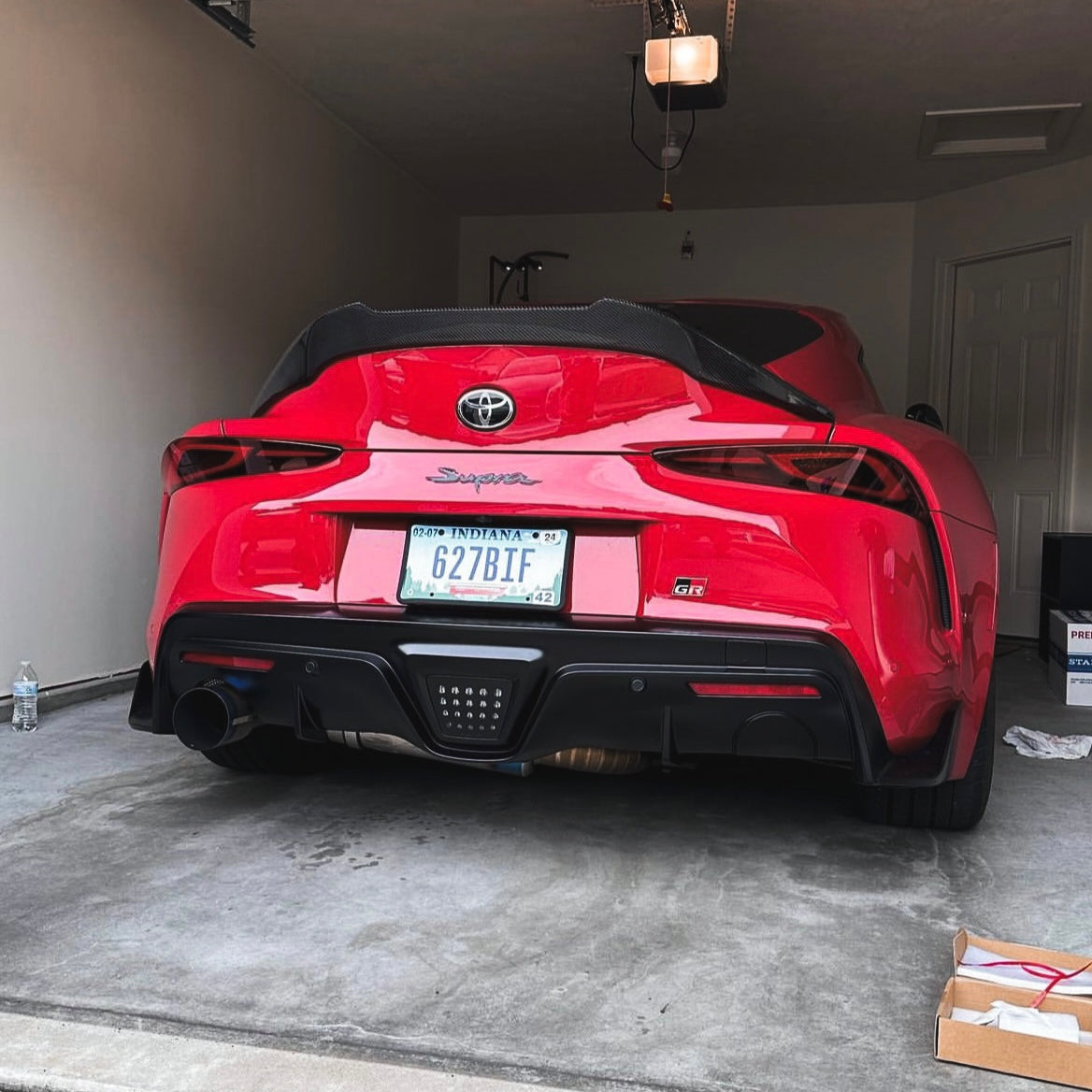 Exhaust Cutout Cover for Toyota GR Supra (A90/91)