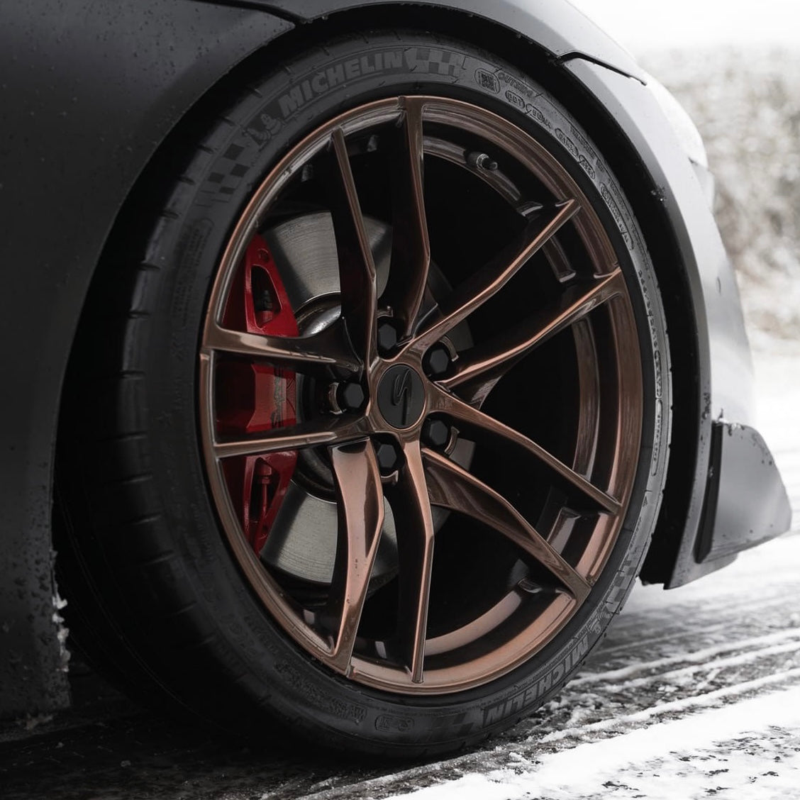 Toyota GR Supra Wheel Center Caps 