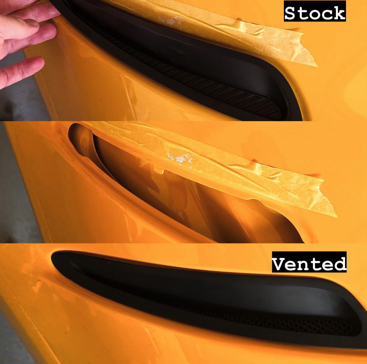 Toyota GR Supra MK5 Open Hood Vents 