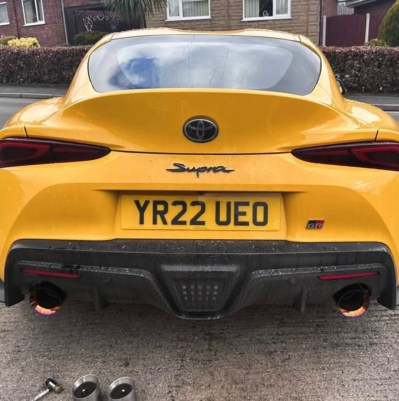 Toyota GR Supra Exhaust Tips 