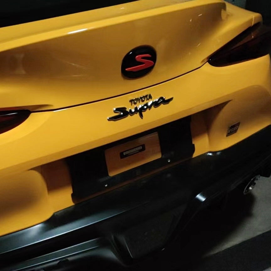 Front & Rear Badges "S" - Toyota GR Supra (A90/91)